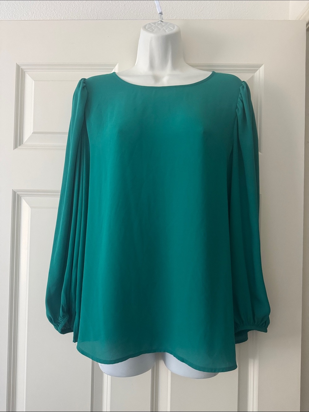 Loft Elegant Long-Sleeve Blouse - Women's Top - size M